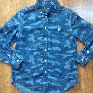 Boys Button Up By Ralph Lauren